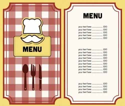 Chúng tôi nhận in menu giá rẻ tại Hà Nội