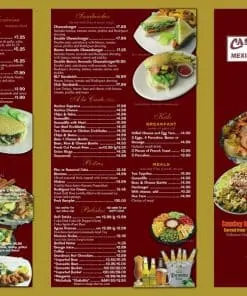 Menu Nhà Hàng