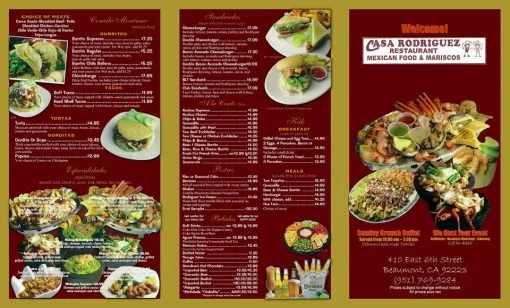 Menu Nhà Hàng