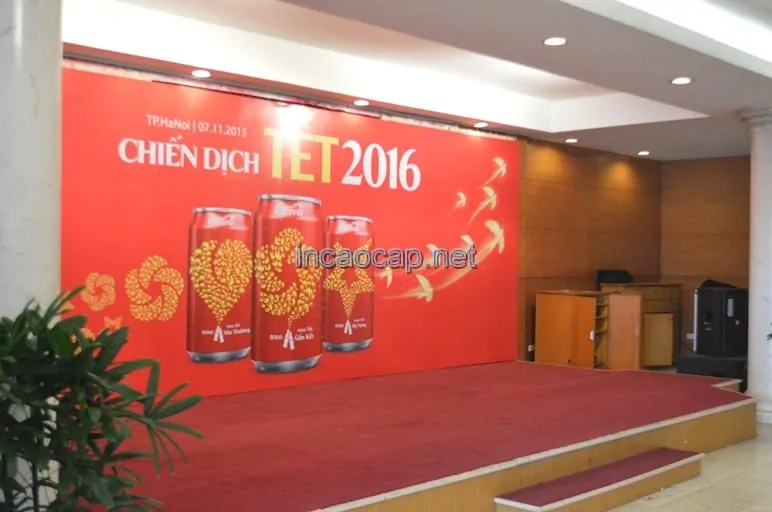 Backdrop in trên decal pp