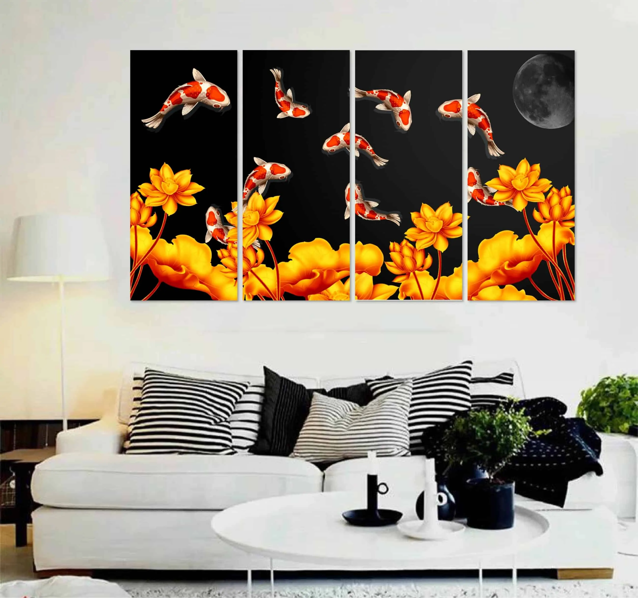 In tranh canvas động vật
