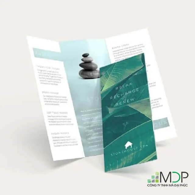 Brochure gấp 3 cơ bản