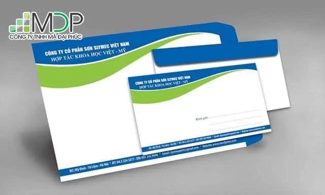Cần lựa chọn đúng mẫu phong bì phù hợp với doanh nghiệp