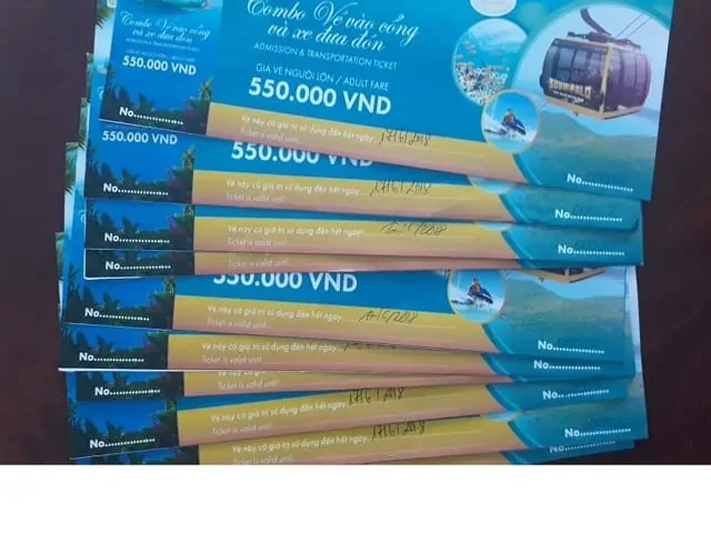 Có những loại hình in vé nào được áp dụng?