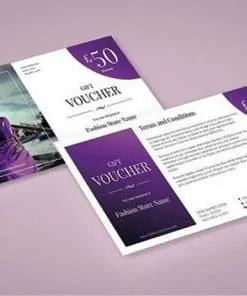 Công nghệ in kỹ thuật số đáp ứng nhu cầu cần gấp voucher