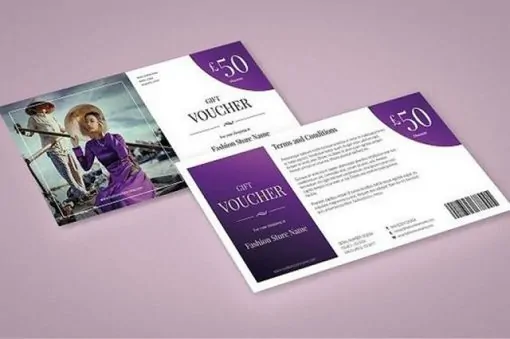 Công nghệ in kỹ thuật số đáp ứng nhu cầu cần gấp voucher