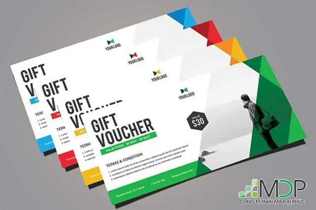 Để mang đến các mẫu voucher chất lượng cần lưu ý in voucher cả trong quá trình thiết kế và in ấn.