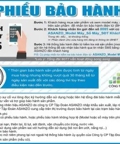 Để sử dụng phiếu bảo hành hiệu quả bạn phải đọc kỹ các thông tin trong phiếu.
