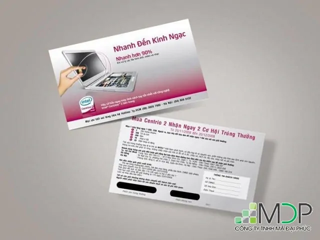 Địa chỉ cung cấp dịch vụ in thẻ cào uy tín - Mã Đại Phúc