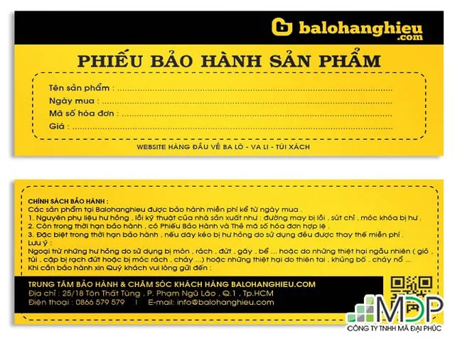 Doanh nghiệp còn dùng phiếu bảo hành để kích cầu tiêu thụ.