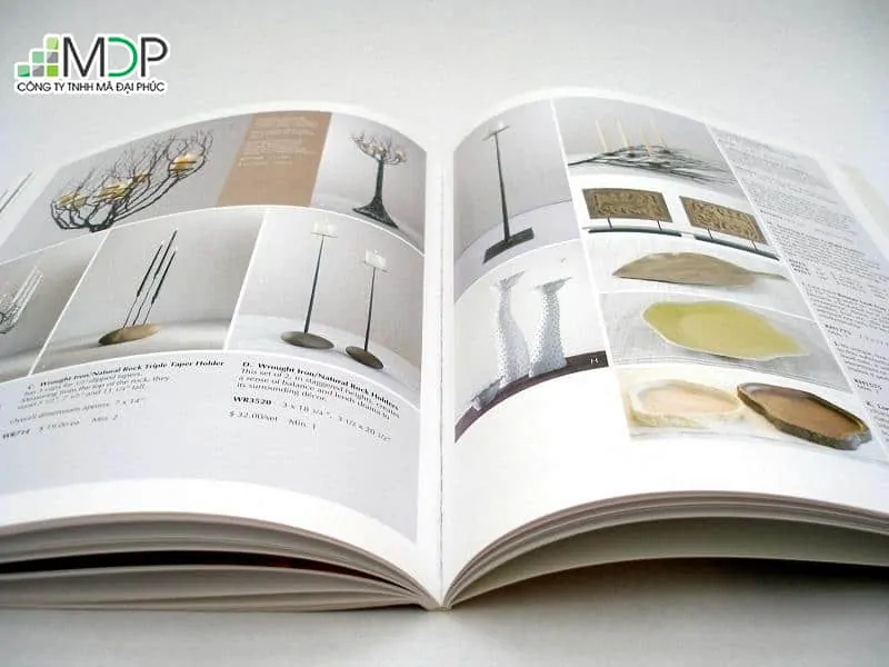 Gia công Catalogue dán keo