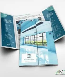 Gia công và kiểm tra sản phẩm brochure