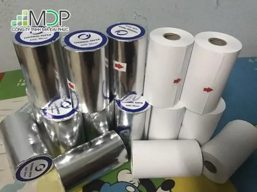 Giấy in hóa đơn bán lẻ đa dạng về kích thước
