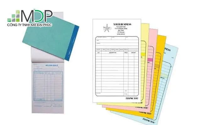 Hóa đơn bán lẻ cần được đảm bảo chất lượng giấy in