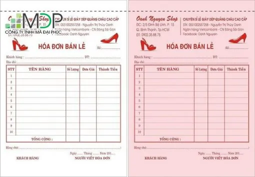 Hóa đơn bán lẻ số 2