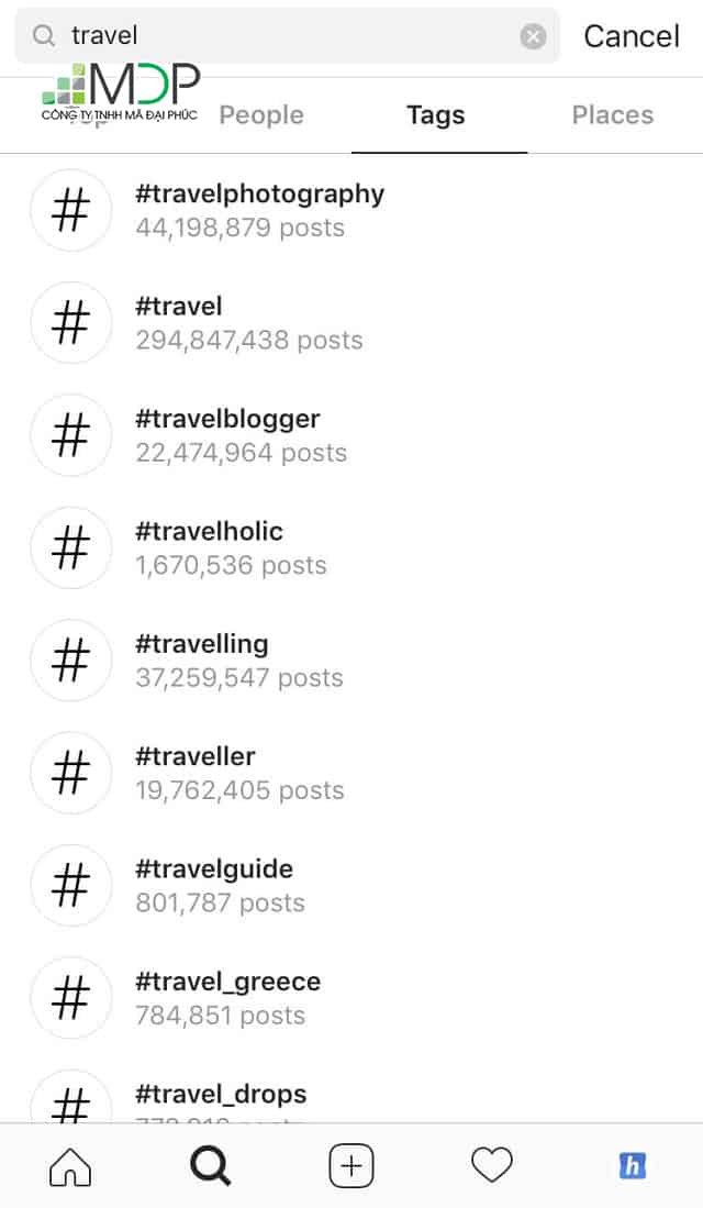 In hashtags for instagram đang cực kỳ phổ biến và được biết đến rộng rãi