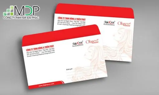 In phong bì lấy ngay chất lượng cao tại Mã Đại Phúc