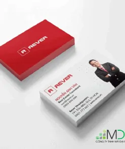 Khách hàng rất hài lòng khi nhận ấn phẩm name card từ Mã Đại Phúc