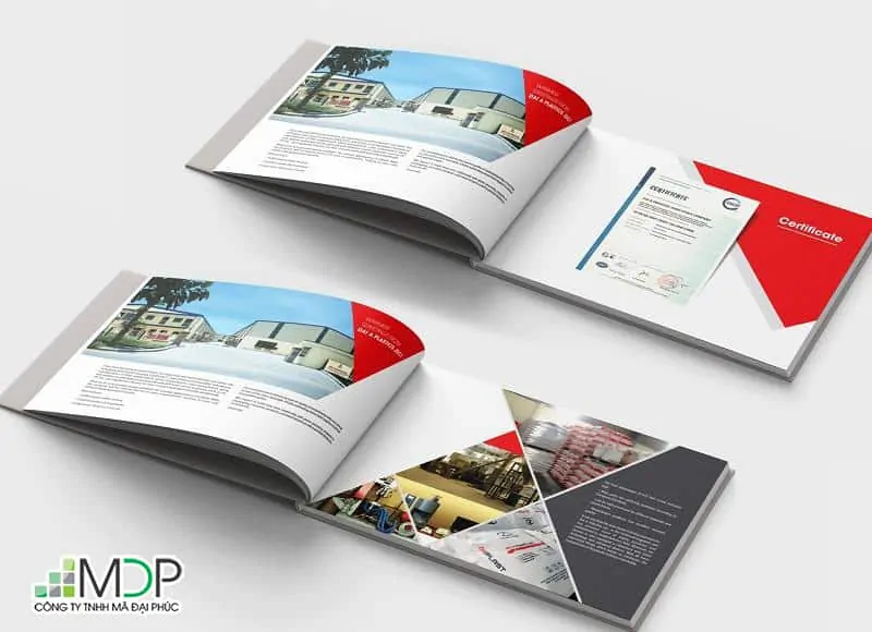 Kích thước Catalogue đẹp giúp sản phẩm in ấn tượng