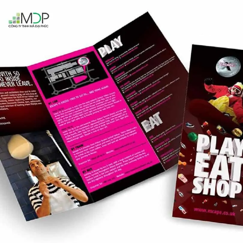 Lên ý tưởng thiết kế brochure