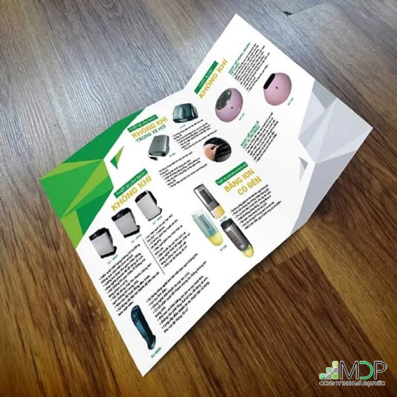 Lựa chọn chất liệu giấy in brochure