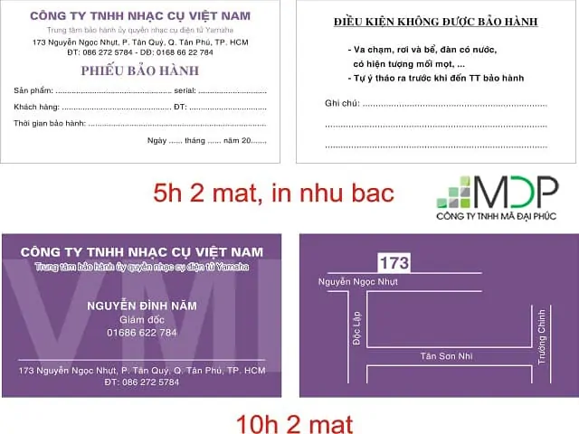 Lưu ý thứ ba chính là bạn cần phải biết cách biến phiếu bảo hành thành một phương tiện quảng bá.