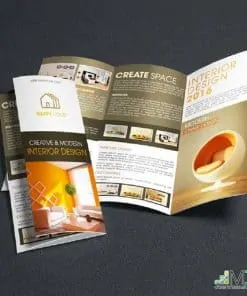 Màu sắc trong thiết kế brochure