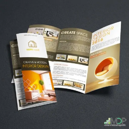 Màu sắc trong thiết kế brochure