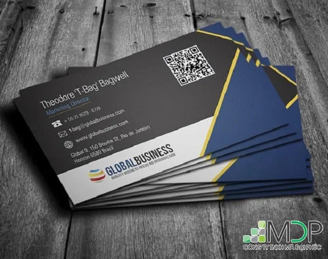 Name card là một tấm danh thiếp nhỏ dùng để trao đổi thông tin với khách hàng và đối tác