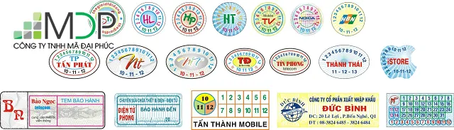 Nên tìm đến những địa chỉ chuyên thiết kế in ấn tem bảo hành uy tín