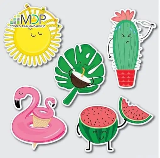 Sticker cần có sự liên kết chặt chẽ với thương hiệu doanh nghiệp