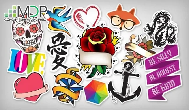 Sử dụng công nghệ in sticker hiện đại