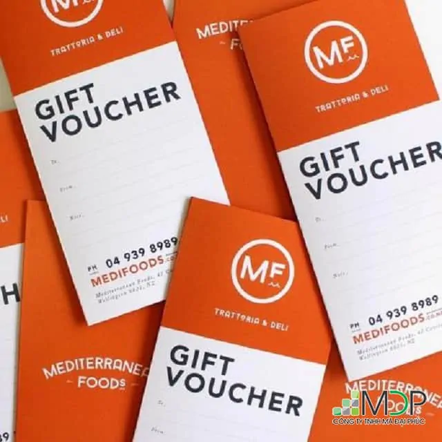 Sử dụng font chữ dễ đọc trong các mẫu voucher