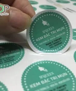 Tem nhãn của sản phẩm có nhiều yêu cầu khắt khe