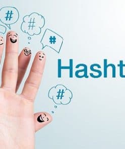 Thiết kế in hashtags dễ thương ấn tượng sẽ thu hút được nhiều người xem và tò mò hơn