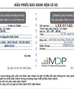 Vai trò thứ ba, phiếu bảo hành tạo ra một quá trình sử dụng sản phẩm hiệu quả