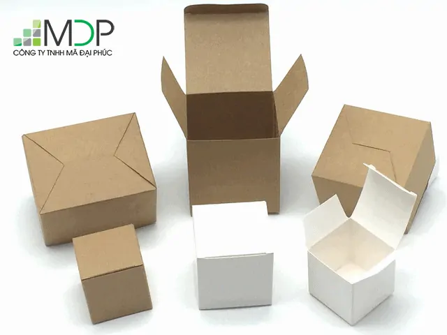 Vỏ hộp làm từ giấy Kraft