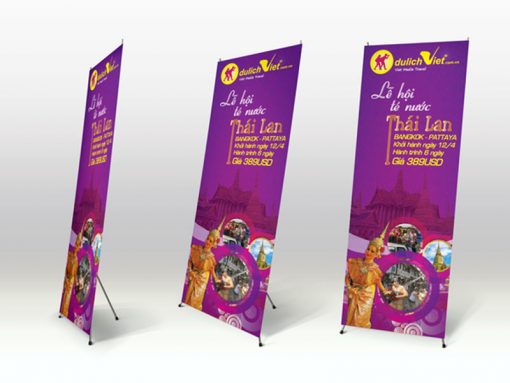 Dịch vụ in standee lấy ngay